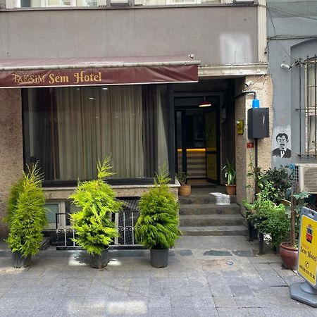 Taksim Sem Hotel Стамбул Екстер'єр фото